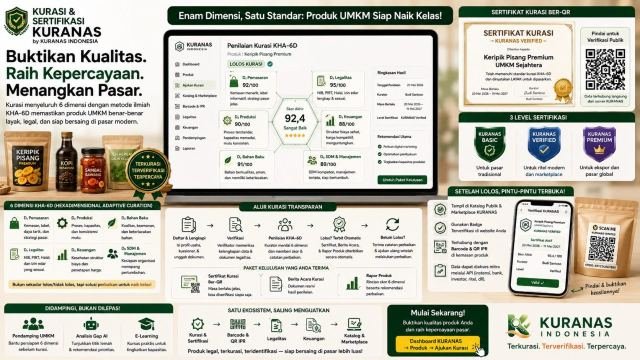 "Bukan Sekadar Stempel: Kurasi KHA-6D, Cara KURANAS Menjamin Produk UMKM Layak Naik Kelas"