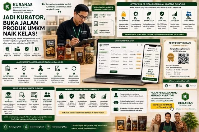 "Kurator UMKM: Profesi Baru yang Menentukan Produk Mana yang Layak Naik Kelas"