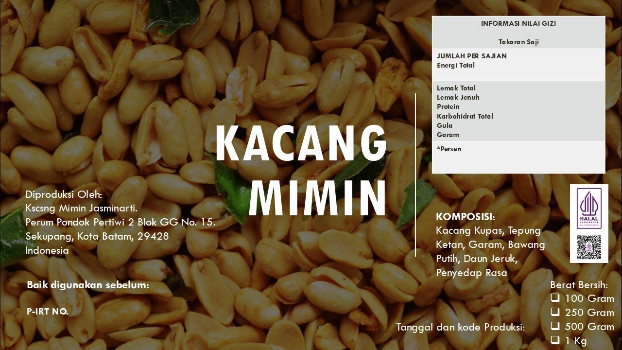 KACANG BAWANG MIMIN
